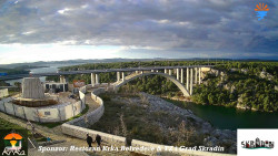 Skradin, řeka Krka, most A1