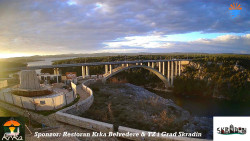 Skradin, řeka Krka, most A1