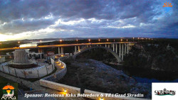 Skradin, řeka Krka, most A1