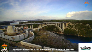 Městečko Skradin - Skradin, řeka Krka, most A1 - 3.1.2026 v 09:00 Městečko Skradin - Skradin, řeka Krka, most A1 - 3.1.2026 v 09:00