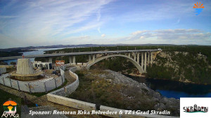 Městečko Skradin - Skradin, řeka Krka, most A1 - 3.1.2026 v 09:30 Městečko Skradin - Skradin, řeka Krka, most A1 - 3.1.2026 v 09:30