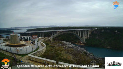 Skradin, řeka Krka, most A1