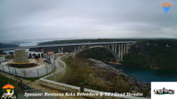 Skradin, řeka Krka, most A1