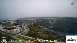 Skradin, řeka Krka, most A1