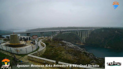 Skradin, řeka Krka, most A1