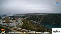 Skradin, řeka Krka, most A1