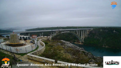 Skradin, řeka Krka, most A1