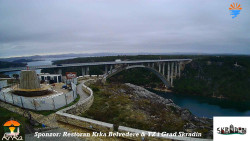 Skradin, řeka Krka, most A1