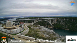 Skradin, řeka Krka, most A1