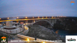 Skradin, řeka Krka, most A1