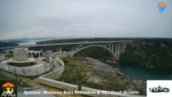 Skradin, řeka Krka, most A1