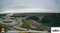 Skradin, řeka Krka, most A1