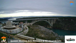 Skradin, řeka Krka, most A1