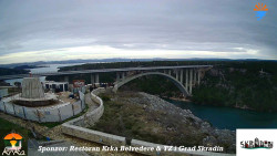 Skradin, řeka Krka, most A1
