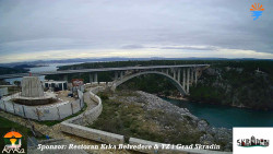 Skradin, řeka Krka, most A1