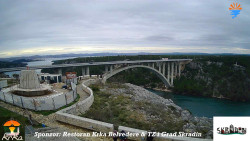Skradin, řeka Krka, most A1