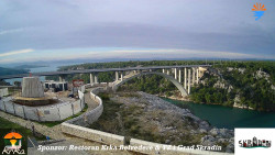 Skradin, řeka Krka, most A1