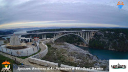 Skradin, řeka Krka, most A1