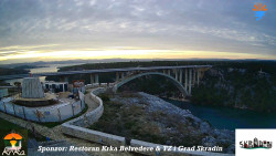 Skradin, řeka Krka, most A1