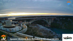 Skradin, řeka Krka, most A1