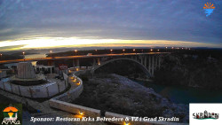 Skradin, řeka Krka, most A1