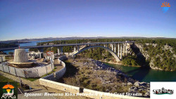 Skradin, řeka Krka, most A1