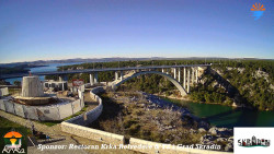 Skradin, řeka Krka, most A1