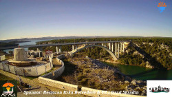 Skradin, řeka Krka, most A1