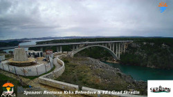 Skradin, řeka Krka, most A1