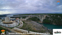 Skradin, řeka Krka, most A1