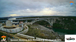 Skradin, řeka Krka, most A1
