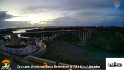 Skradin, řeka Krka, most A1