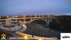 Skradin, řeka Krka, most A1