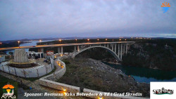 Skradin, řeka Krka, most A1