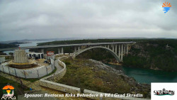 Skradin, řeka Krka, most A1