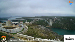 Skradin, řeka Krka, most A1