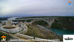 Skradin, řeka Krka, most A1