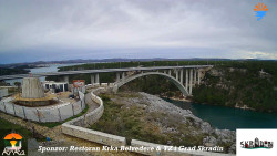 Skradin, řeka Krka, most A1