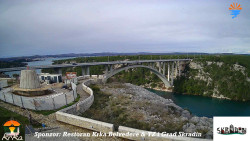 Skradin, řeka Krka, most A1