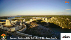 Skradin, řeka Krka, most A1