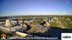 Skradin, řeka Krka, most A1