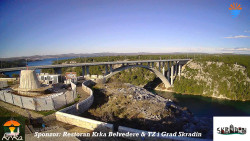 Skradin, řeka Krka, most A1