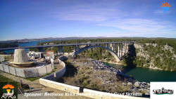 Skradin, řeka Krka, most A1