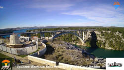 Skradin, řeka Krka, most A1