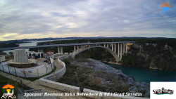 Skradin, řeka Krka, most A1