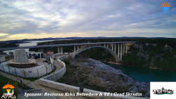 Skradin, řeka Krka, most A1