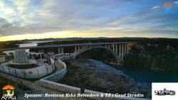 Skradin, řeka Krka, most A1