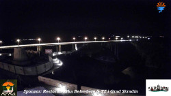 Skradin, řeka Krka, most A1