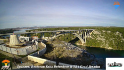 Skradin, řeka Krka, most A1