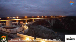 Skradin, řeka Krka, most A1